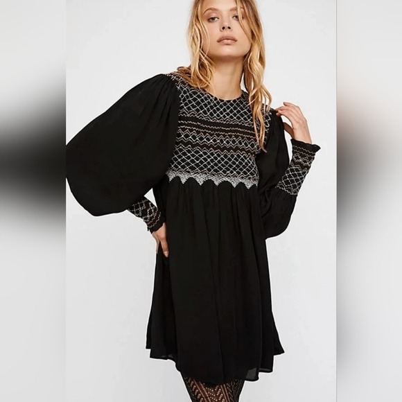 Free People Late Night Picnic Dress - Picture 2 of 3